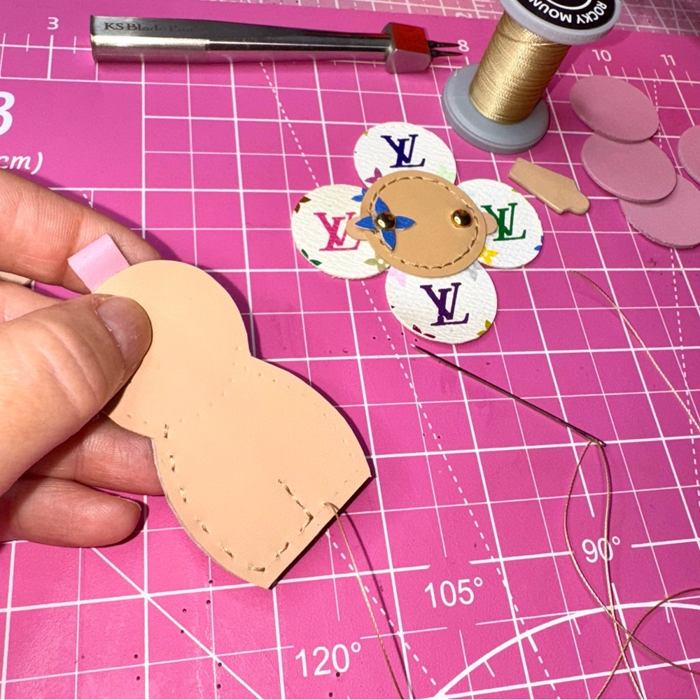 💗 Murakami Vivienne Doll Bag charm Keychain handmade - Picture 12 of 17